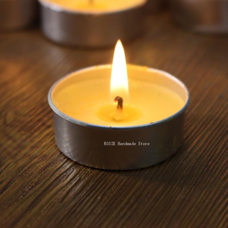空のティーワックス丸型アルミボックス100ウィックステッカー - Candle Making Jug のレビューと価格