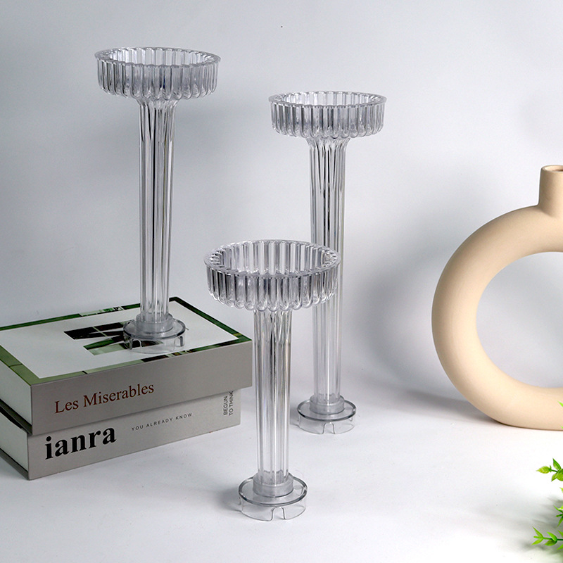 3D花瓶型キャンドルモールドDIYストライプ柱状香り付きキャ - Candle Making Jug のレビューと価格
