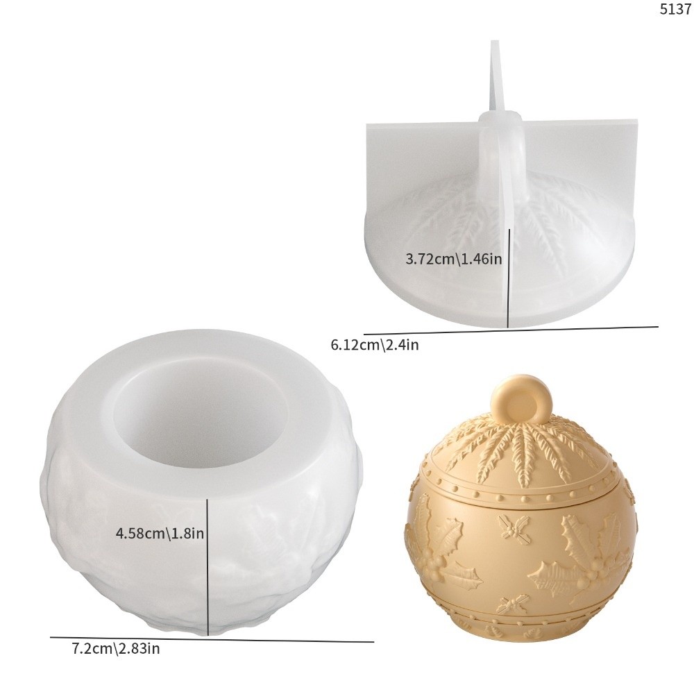 新しいシリコンキャンドルジャー型 3Dレリーフベリーデザイン - Candle Making Jars With Lids のレビューと価格