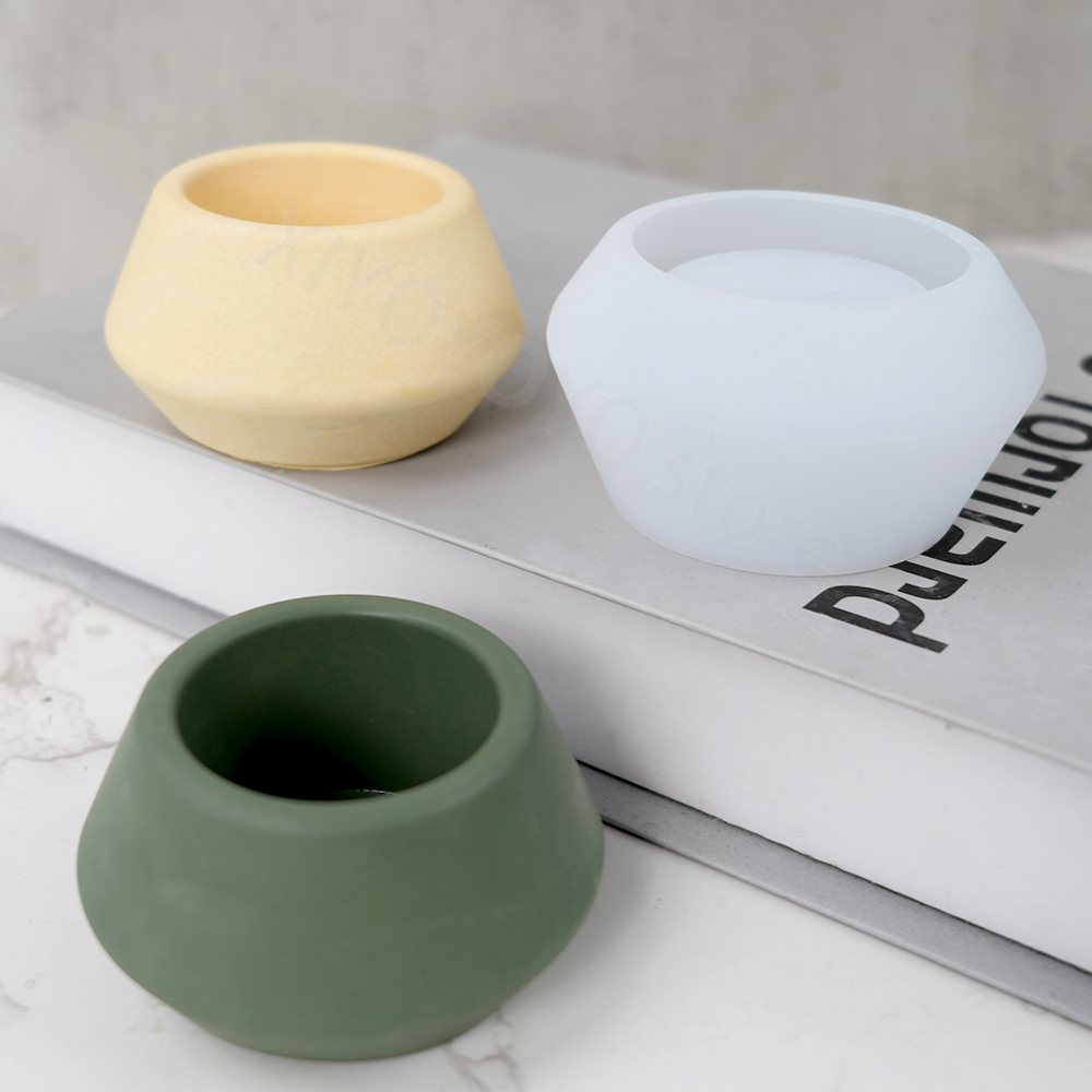 家の装飾のための丸いボウルの収納ボックス,シリコン型,特許取 - Candle Making Jug のレビューと価格
