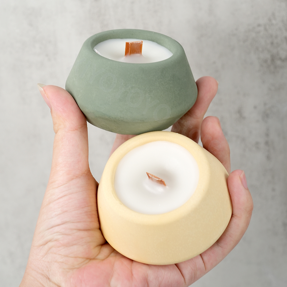家の装飾のための丸いボウルの収納ボックス,シリコン型,特許取 - Candle Making Jug のレビューと価格
