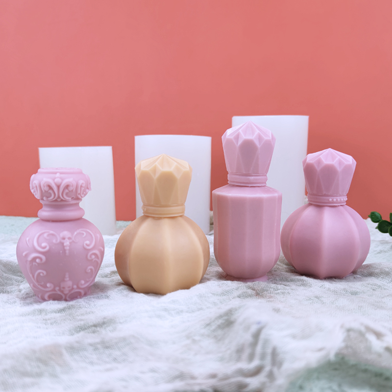 アロマセラピーキャンドル,香水瓶,幾何学的なセクション,手作 - Candle Making And Perfume のレビューと価格