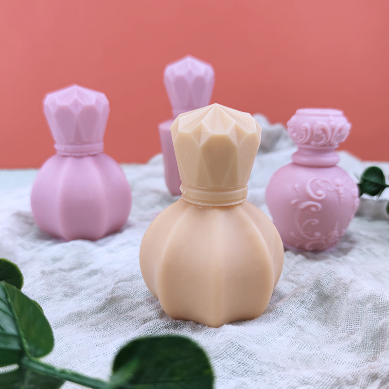 アロマセラピーキャンドル,香水瓶,幾何学的なセクション,手作 - Candle Making And Perfume のレビューと価格